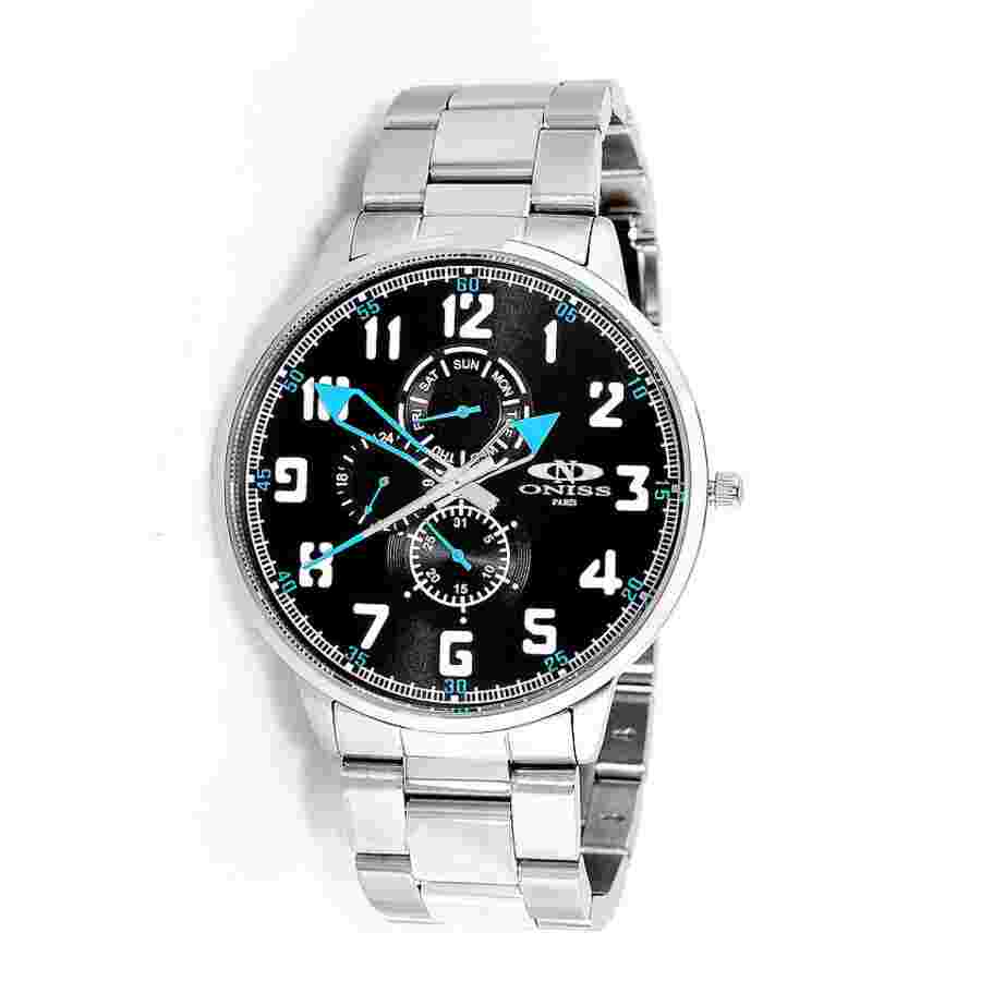 Oniss ON1818 Quartz Black Dial Men's Watch ONJ1818-MBKBU