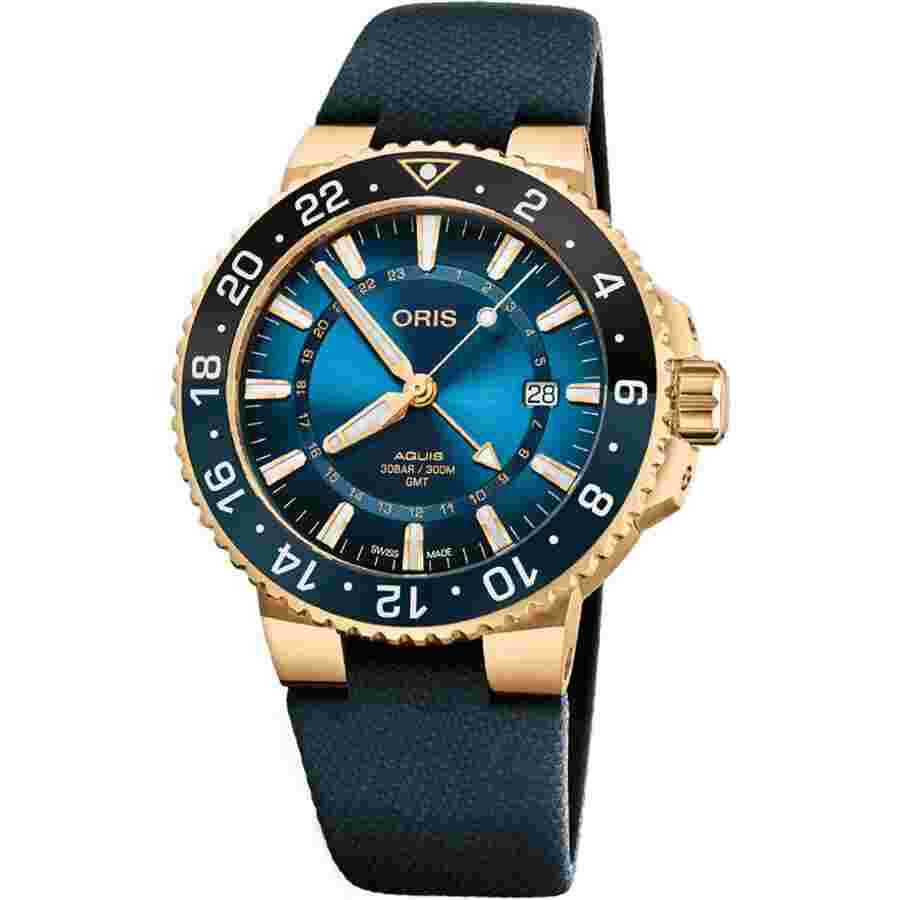 Oris Aquis Automatic Blue Dial Men's Watch 01 798 7754 6185-Set