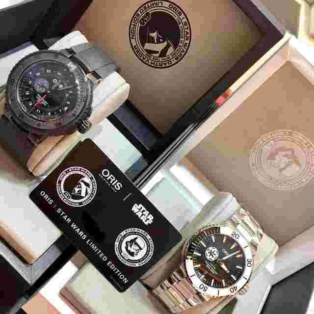 Oris ProDiver Star Wars Darth Vader and Aquis Star Wars Stormtrooper Set