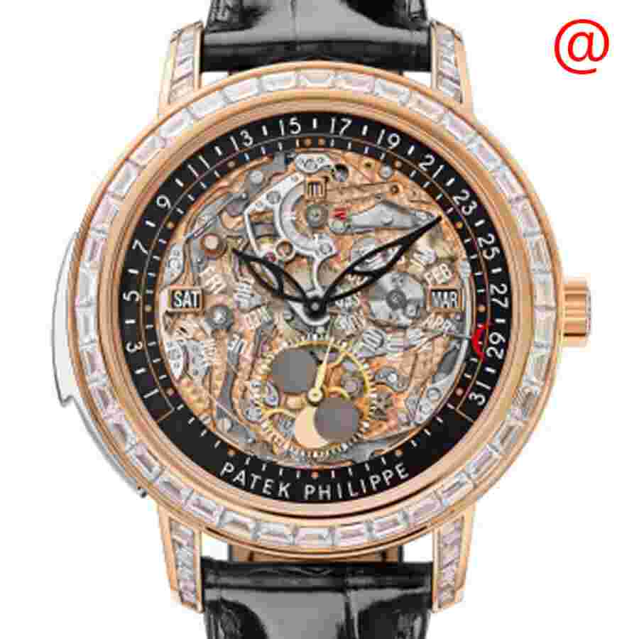 Patek Philippe Grand Complications Perpetual Automatic Moon Phase Diamond Men's Watch 5304-301R-001