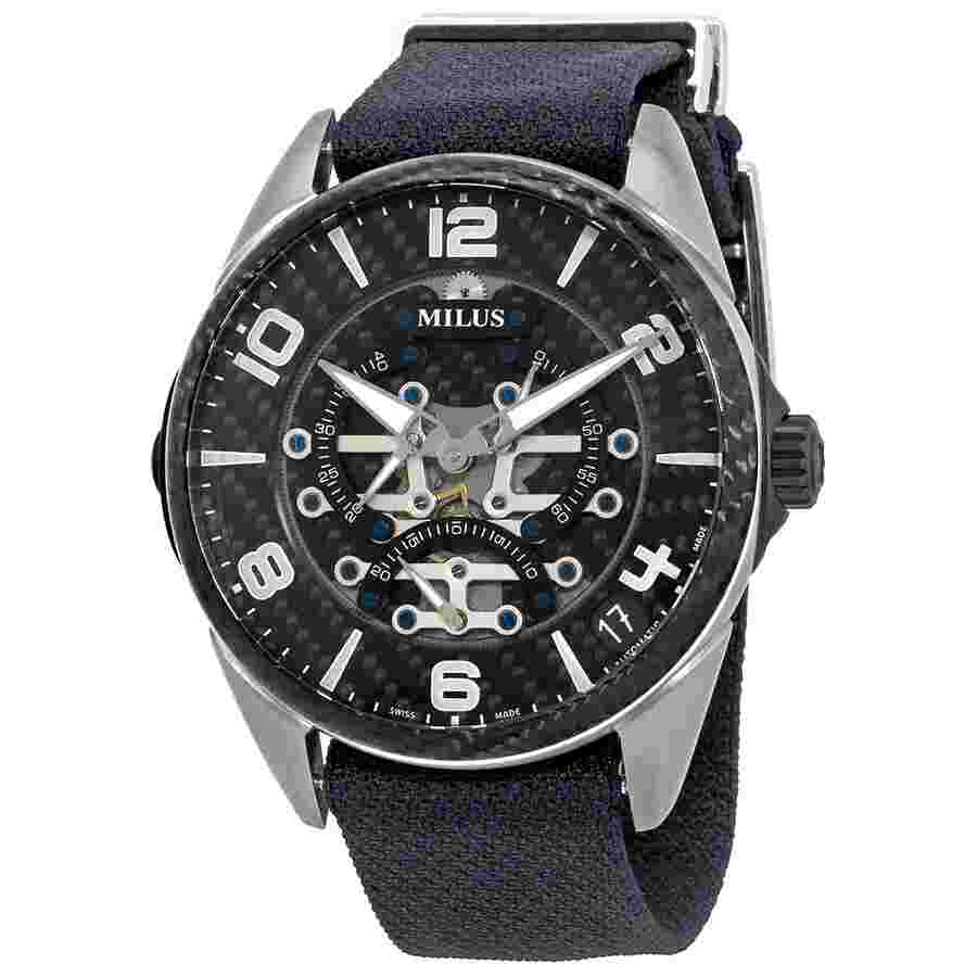 Pre-owned Milus Tirion Automatic Men's Watch TIRI702