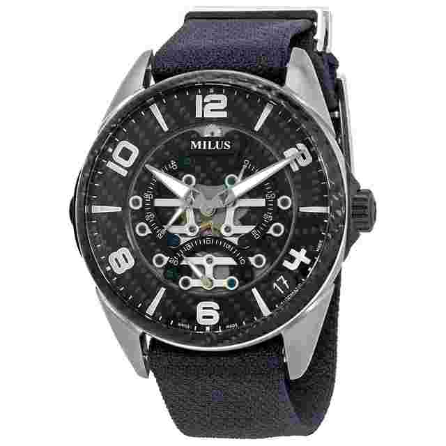 Pre-owned Milus Tirion Automatic Men's Watch TIRI702