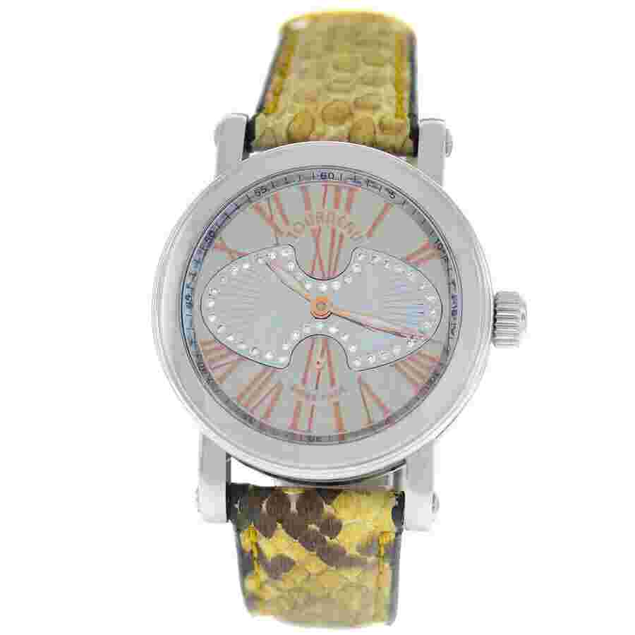 Pre-owned Tourneau Gotham Metro Automatic Silver Dial Ladies Watch MID-GLDFOL-DD