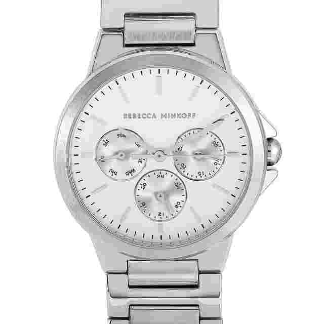 Rebecca Minkoff Cali Quartz Silver White Dial Ladies Watch 2200356