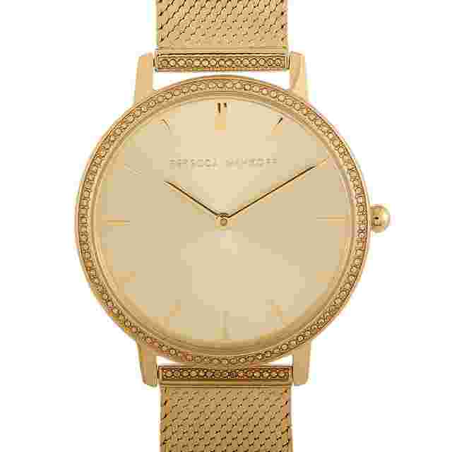 Rebecca Minkoff Major Quartz Crystal Gold Dial Ladies Watch 2200392