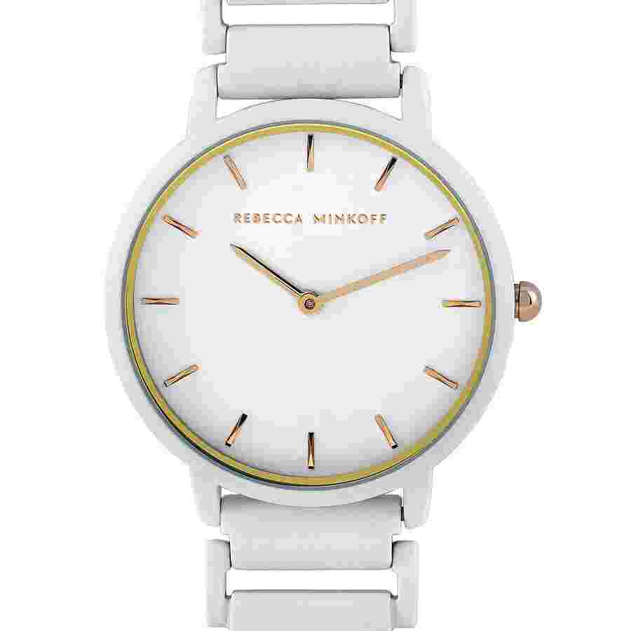 Rebecca Minkoff Major Quartz White Dial Ladies Watch 2200395