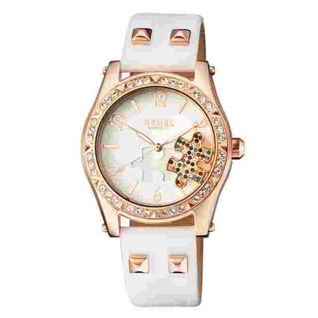 Rebel Gravesend White Dial Ladies Watch RB111-8021