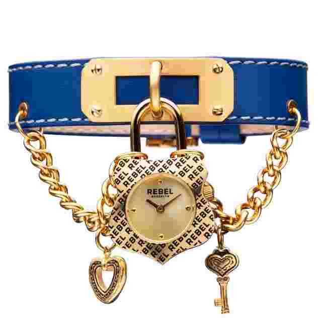 Rebel Seagate Gold Dial Ladies Watch RB114-9041