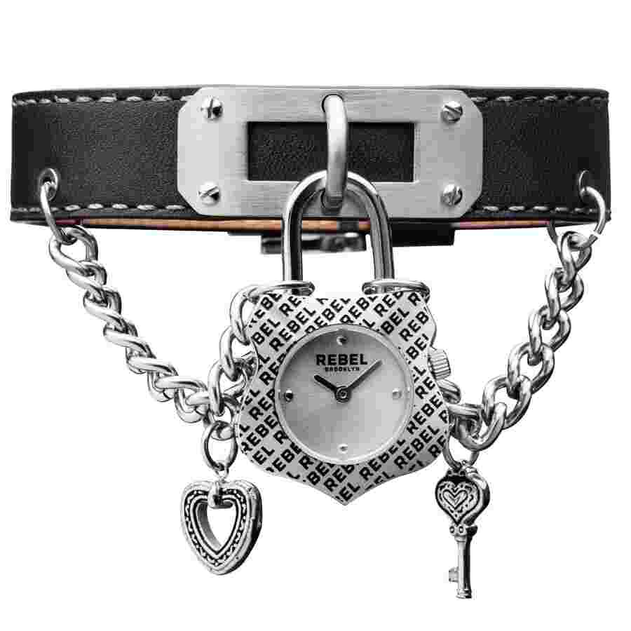 Rebel Seagate Silver Dial Ladies Watch RB114-4071