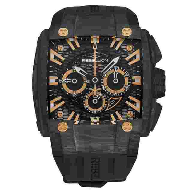 Rebellion Re1 2.0 Chronograph Automatic Black Dial Men's Watch RB.RE12.CH.CA.5N