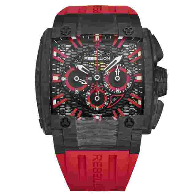 Rebellion Re1 2.0 Chronograph Automatic Black Dial Men's Watch RB.RE12.CH.CA.RD