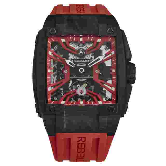 Rebellion Re-Volt Automatic Red Dial Men's Watch RB.REV.2H.CA.RD