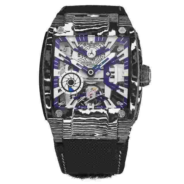 Rebellion Re-Volt Hand Wind Blue Dial Men's Watch RB.REV.3H.CA.VBO