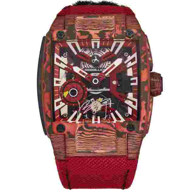 Rebellion Re-Volt Hand Wind Red Dial Men's Watch RB.REV.3H.CA.GZH