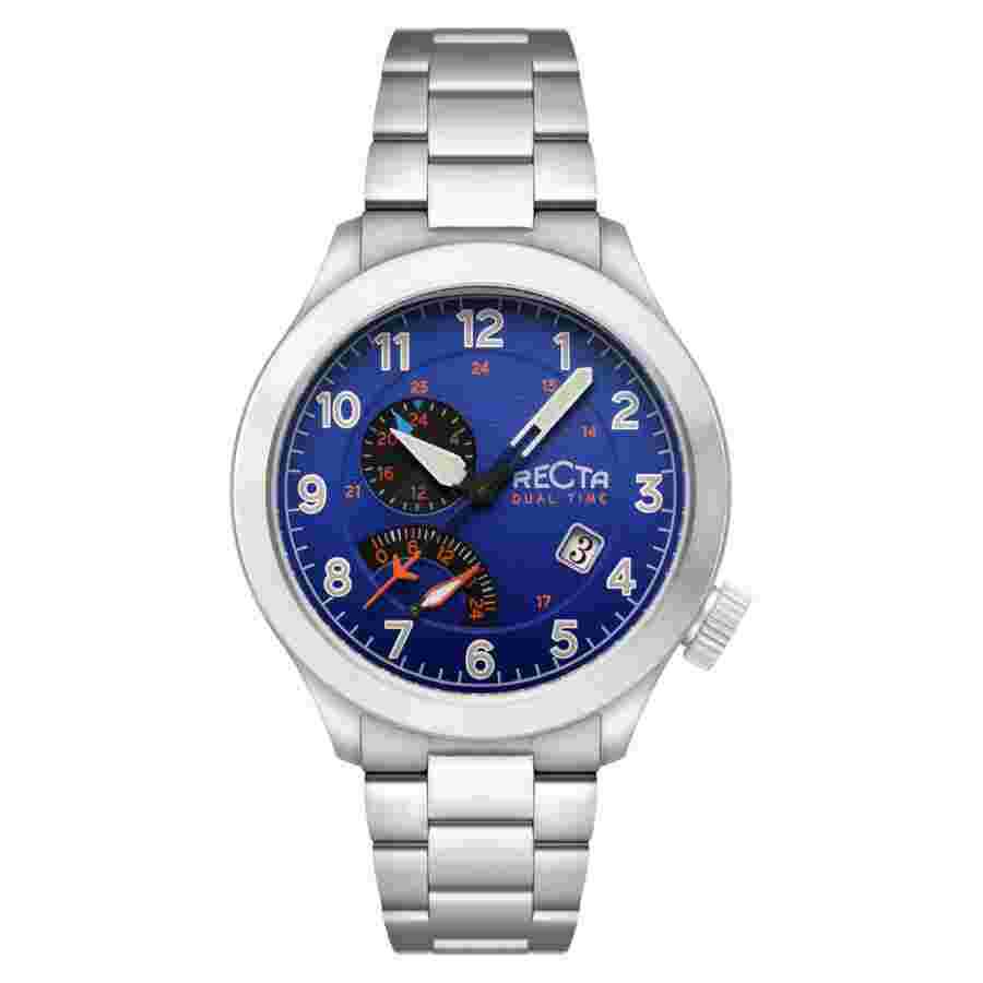 Recta Altitude GMT Quartz Blue Dial Men's Watch RT-3007-66