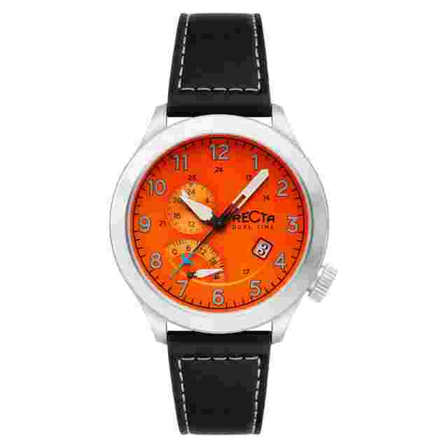 Recta Altitude GMT Quartz Orange Dial Men's Watch RT-3007-08
