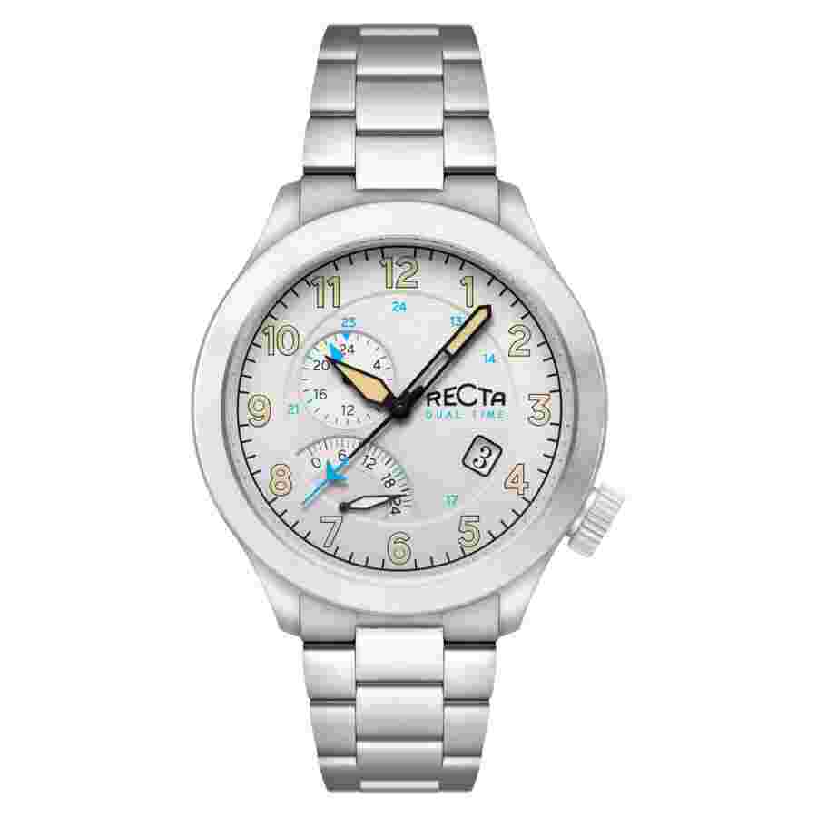 Recta Altitude GMT Quartz White Dial Men's Watch RT-3007-88