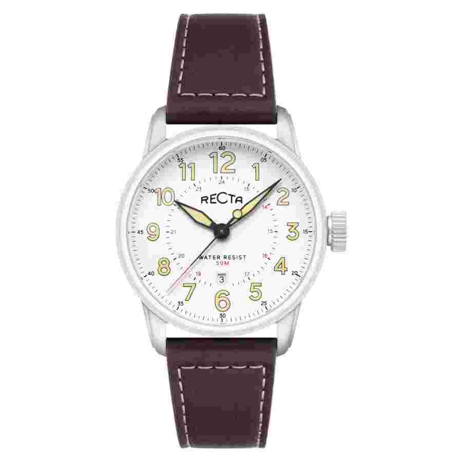 Recta Altitude Quartz White Dial Men's Watch RT-3006-09