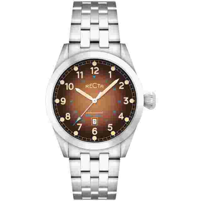 Recta Cavalier Quartz Brown Dial Men's Watch RT-3005-66