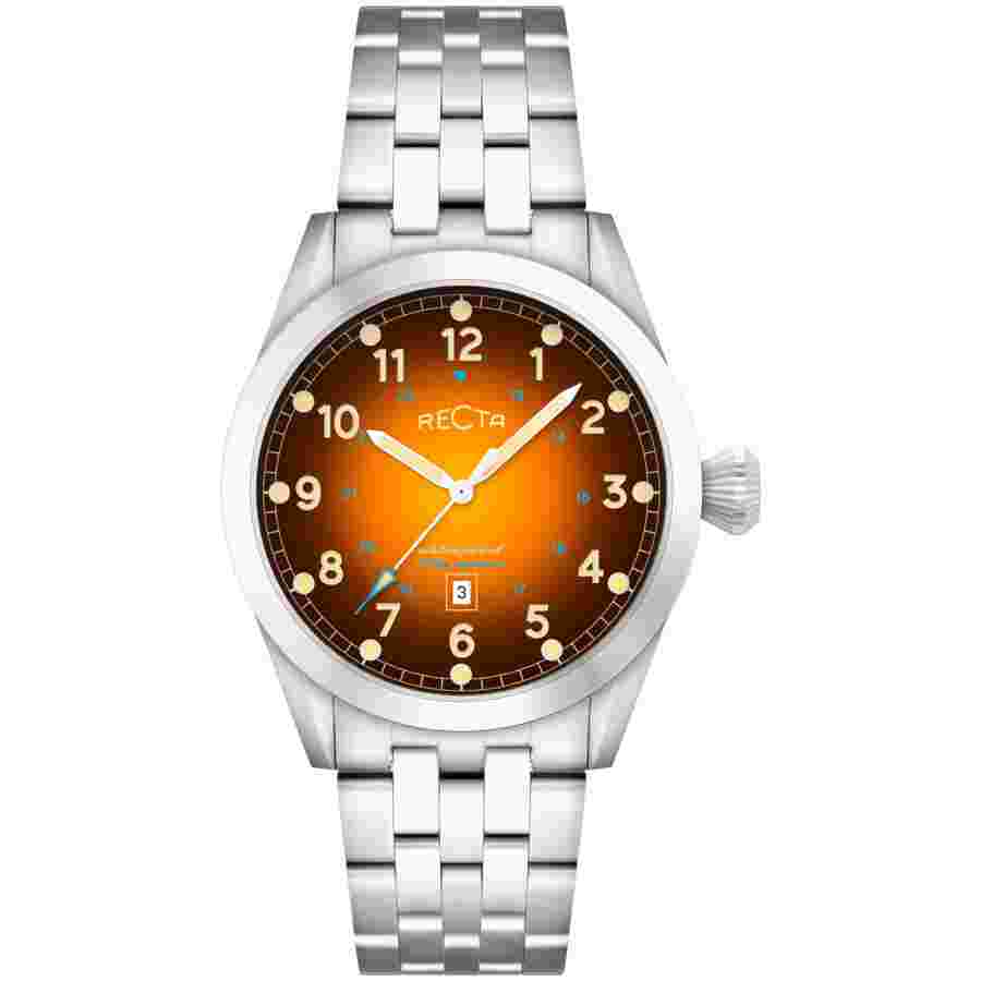Recta Cavalier Quartz Orange Dial Men's Watch RT-3005-55