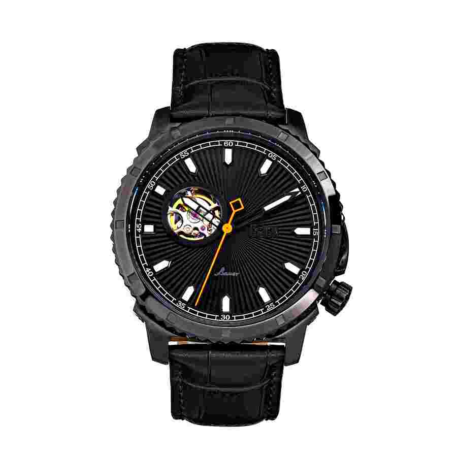 Reign Bauer Automatic Black Dial Men's Watch REIRN6007
