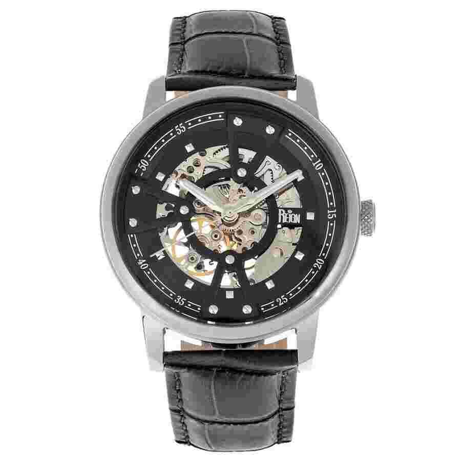 Reign Belfour Automatic Black Dial Men's Watch REIRN3607