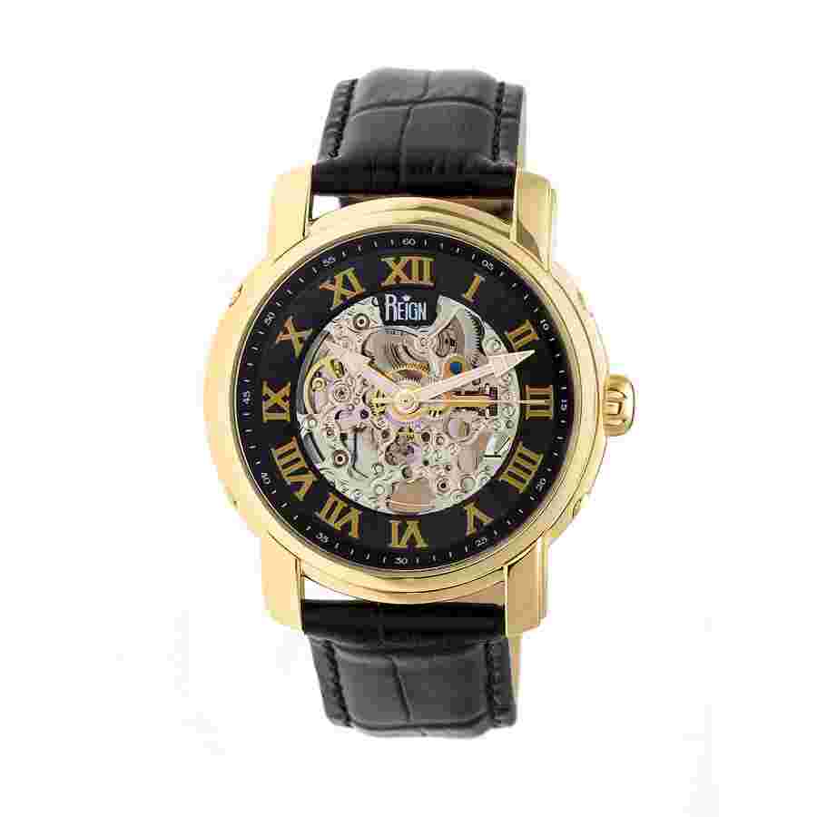 Reign Kahn Automatic Black Dial Men's Watch REIRN4305