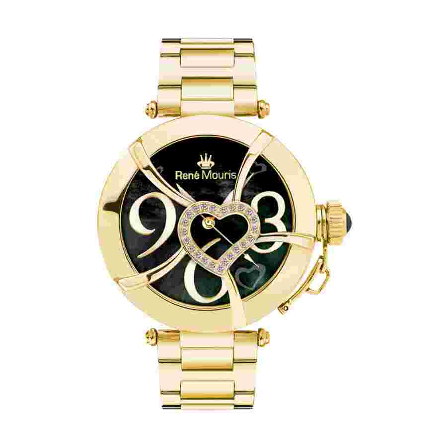 Rene Mouris Coeur D'Amour Mother of Pearl Dial Ladies Watch 50102RM5