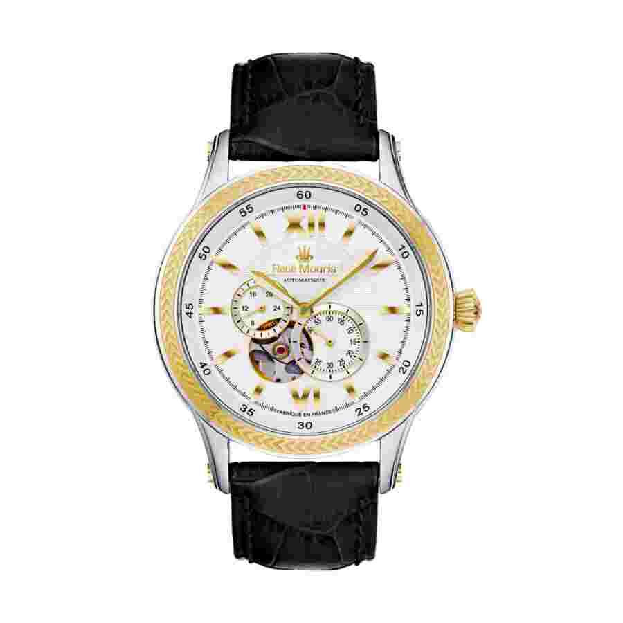 Rene Mouris Corona Chronograph Automatic White Dial Men's Watch 70105RM4