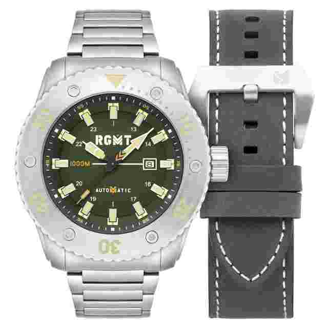 RGMT All-Brite Green Dial Men's Watch RG-8056-44