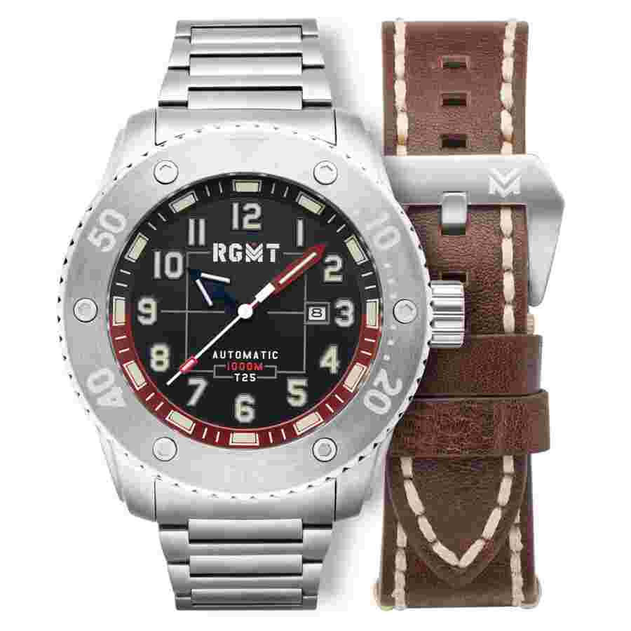 RGMT All-Brite Tritium Black Dial Men's Watch RG-8047-22