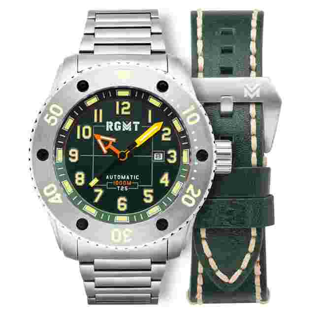 RGMT All-Brite Tritium Green Dial Men's Watch RG-8047-33