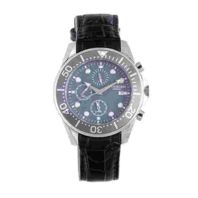 Rudiger Chemnitz Chronograph Blue Dial Men's Watch R2001-04-011L