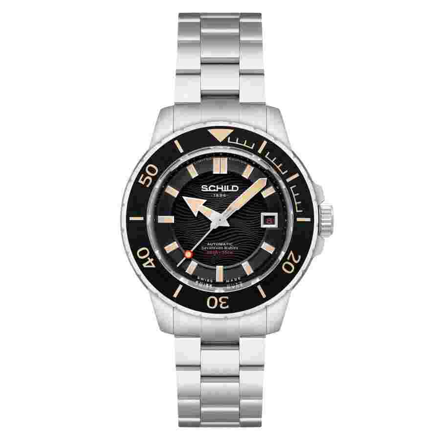 Schild Hermann Automatic Black Dial Men's Watch SC-1016-11