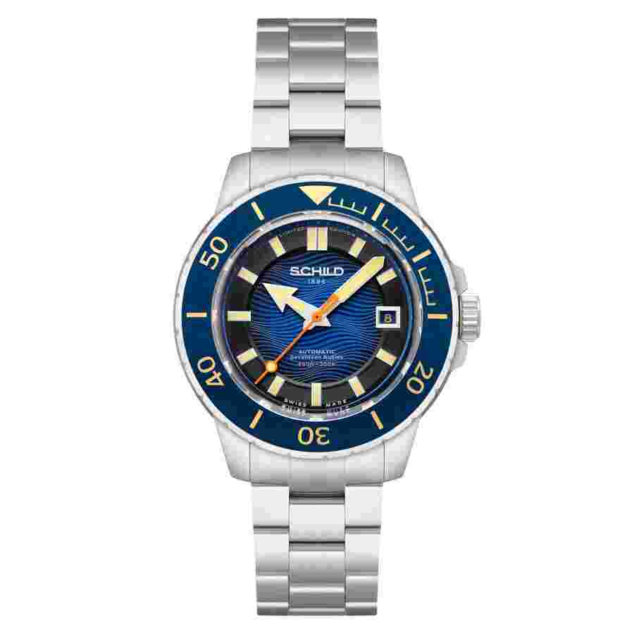 Schild Hermann Automatic Blue Dial Men's Watch SC-1016-22