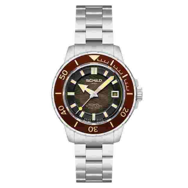 Schild Hermann Automatic Brown Dial Men's Watch SC-1016-44