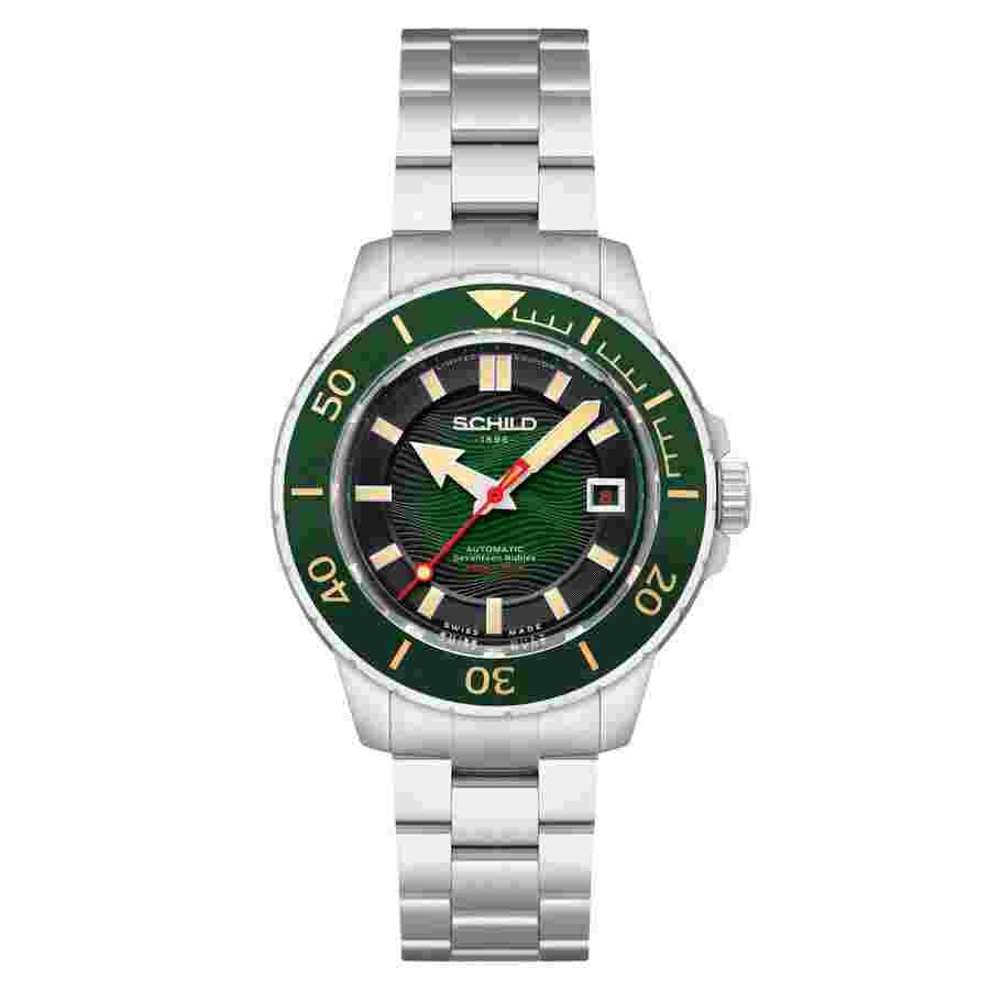 Schild Hermann Automatic Green Dial Men's Watch SC-1016-33