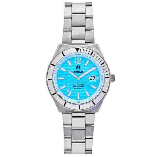 Shield Condor Blue Dial Men's Watch SLDSH118-5