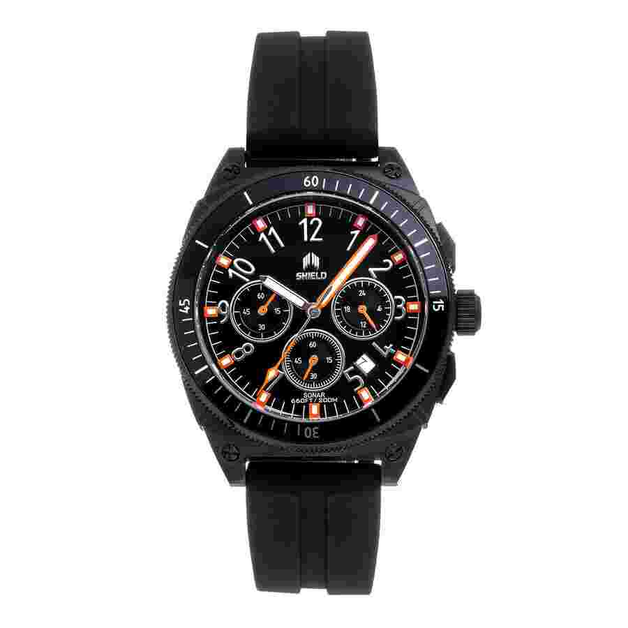 Shield Sonar Black Dial Men's Watch SLDSH113-5