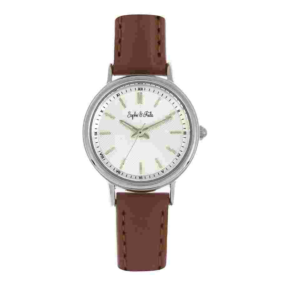 Sophie And Freda Berlin Quartz Silver Dial Ladies Watch SF4802