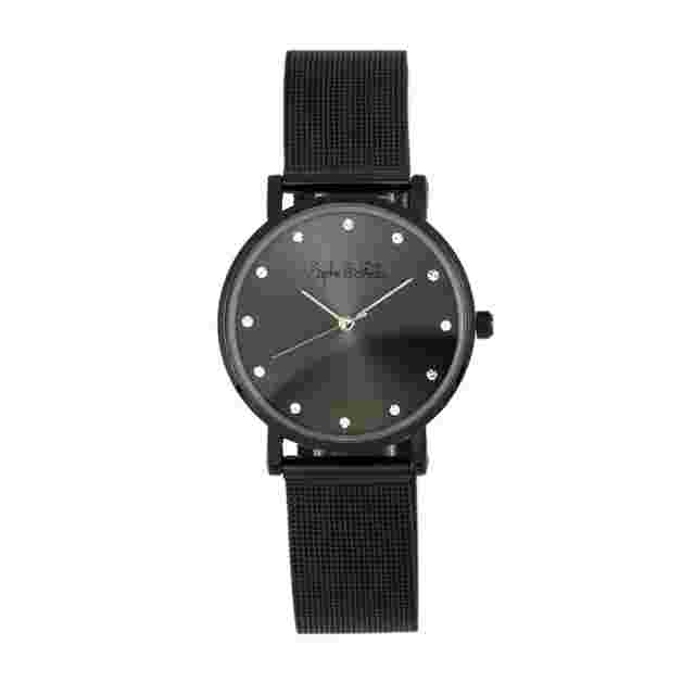 Sophie And Freda Savannah Crystal Black Dial Ladies Watch SF4203