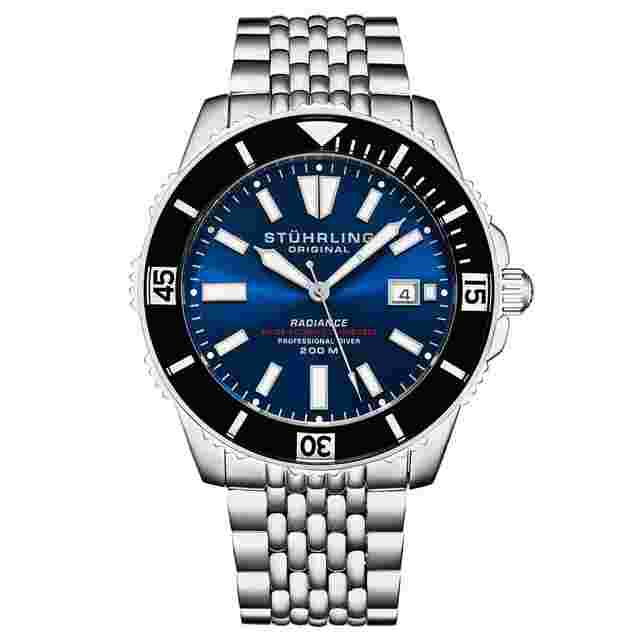Stuhrling Original Depthmaster Automatic Blue Dial Men's Watch M16978