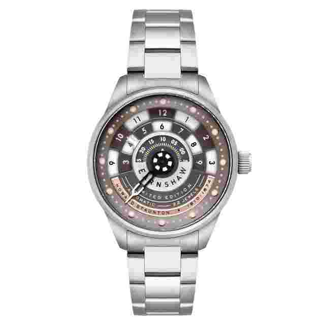 Thomas Earnshaw Staunton Chess Set Automatic Grey Dial Men's Watch ES-8282-99