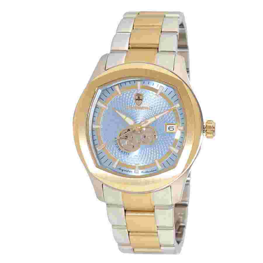 Torino Carrero Aequilux Automatic Blue Dial Men's Watch CTT1875-LBU