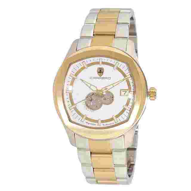 Torino Carrero Aequilux Automatic White Dial Men's Watch CTT1875-WT