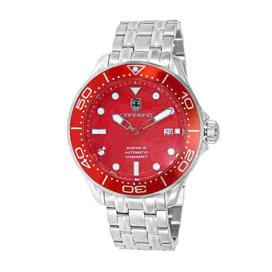 Torino Carrero Avatar Automatic Red Dial Men's Watch C1S6161RDJ
