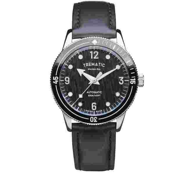 Trematic Ac 14 Automatic Black Dial Men's Watch 1411121