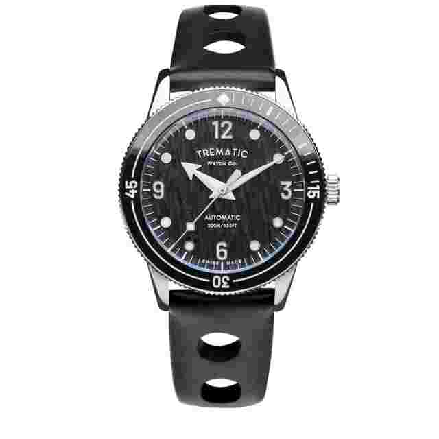 Trematic Ac 14 Automatic Black Dial Men's Watch 1411121R