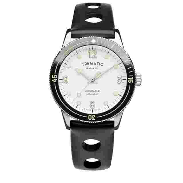 Trematic Ac 14 Automatic White Dial Men's Watch 1412121R