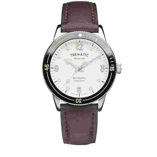 Trematic Ac 14 Automatic White Dial Men's Watch 1412122